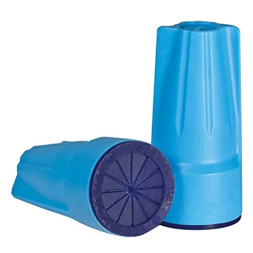 King Safety Products 62325 King Innovation 15PK BLU Wire Connector, 15 pk, Blue