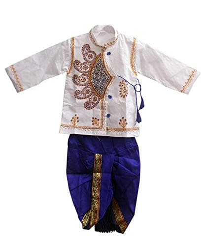 Jinie Dhoti Kurta Fancy Kurta Pyjama Dress for Baby Boy Color - Multicolor (3-12 Months)
