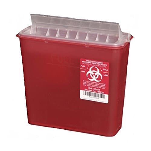 Sharps Container - 5 Quart - Model PLA 141020 - Each_AB