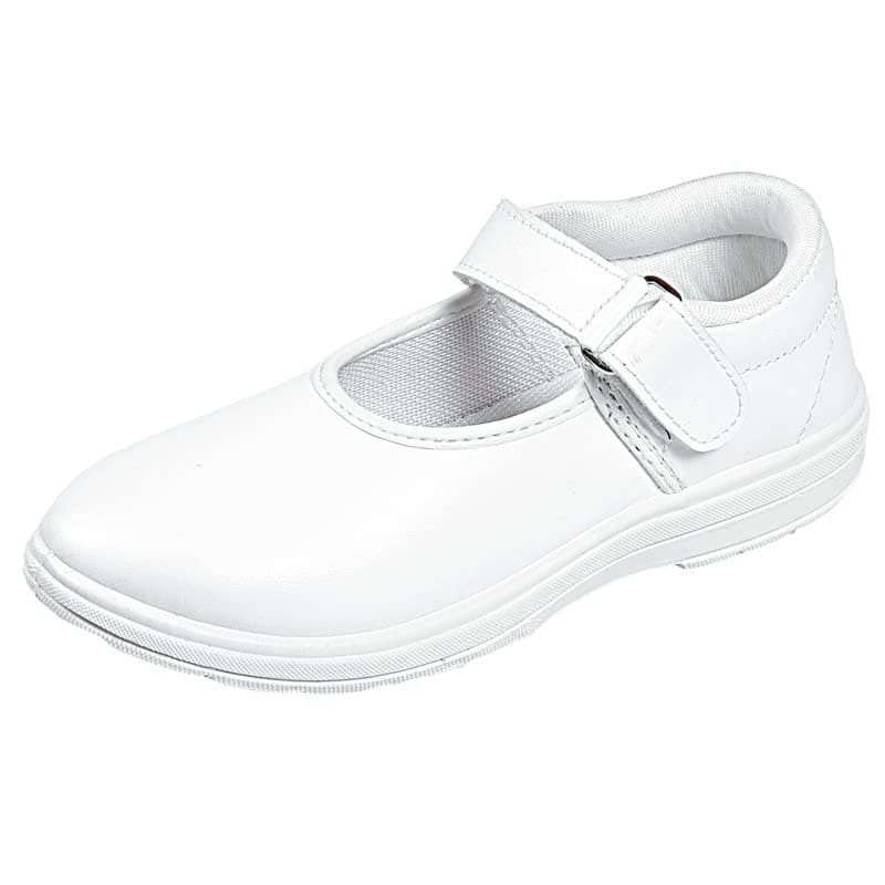 ekttaGirl's Black & White School Shoes