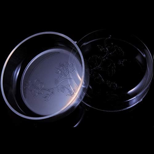 Aquarium Shrimp Feeding Dish Bowls, 2 Pieces, High Transparent Acrylic Material