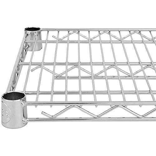 Commercial Chrome Wire Shelving 24 x 36 (2 Shelves) - NSF
