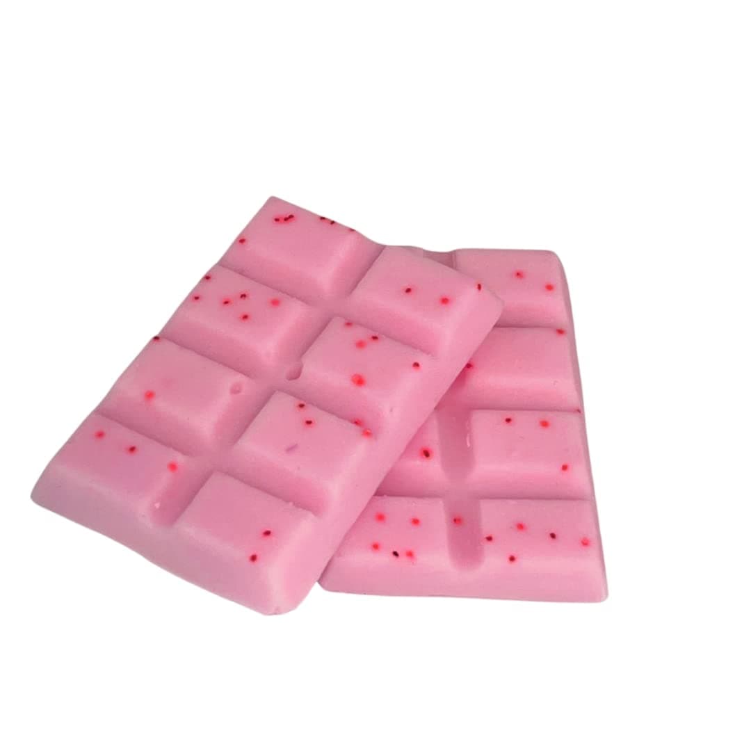 Wax Melts, Wax Snap Bars, Wax Tarts - Natural Soy - Highly Scented & Long Lasting (Plum Rose pacholi) [Energy Class A+++]