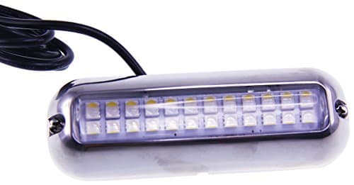 Pactrade Marine Pontoon Boat Red/Green/Blue/White LED Underwater Light S.S.316