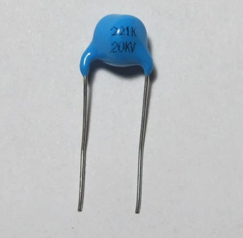 10 pcs 20KV 20000V 220PF High Voltage Ceramic Capacitors HV Tesla Ham