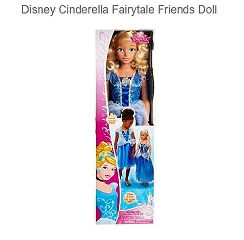Disney Princess Cinderella 38 inch Fairytale Friend My Size Doll