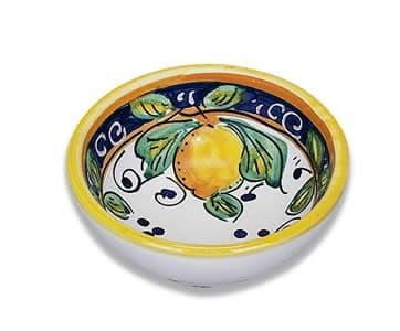 Hand Painted Alcantara Mini Bowl From Italy