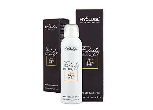 Hyalual Daily Delux - Anti-Ageing Natural Hyaluronic and Succinic Acid Spray - Great for Skin Rejuvenation, Moisturizing, Tones Up (50ml)