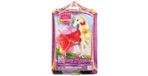 Pony Royale Chasing Butterflies Mix-It-Up Fashions - Red and Pink