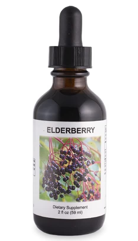 Supreme Nutrition ProductsElderberry Tincture, 2 fl. oz | 1.2 ml per Serving | 49 Servings