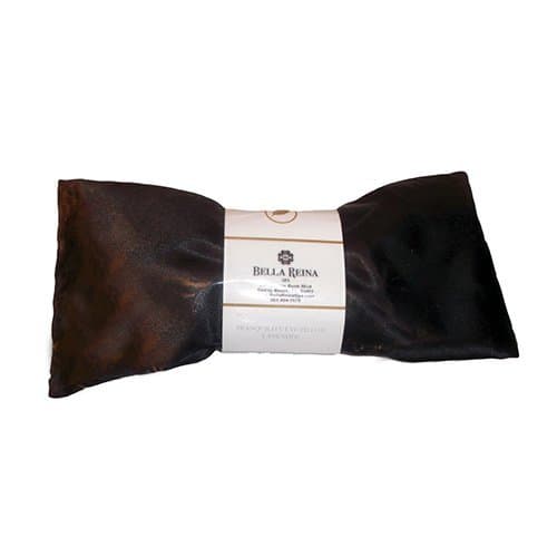 Lavender Eye Pillow - Black Satin - from Bella Reina