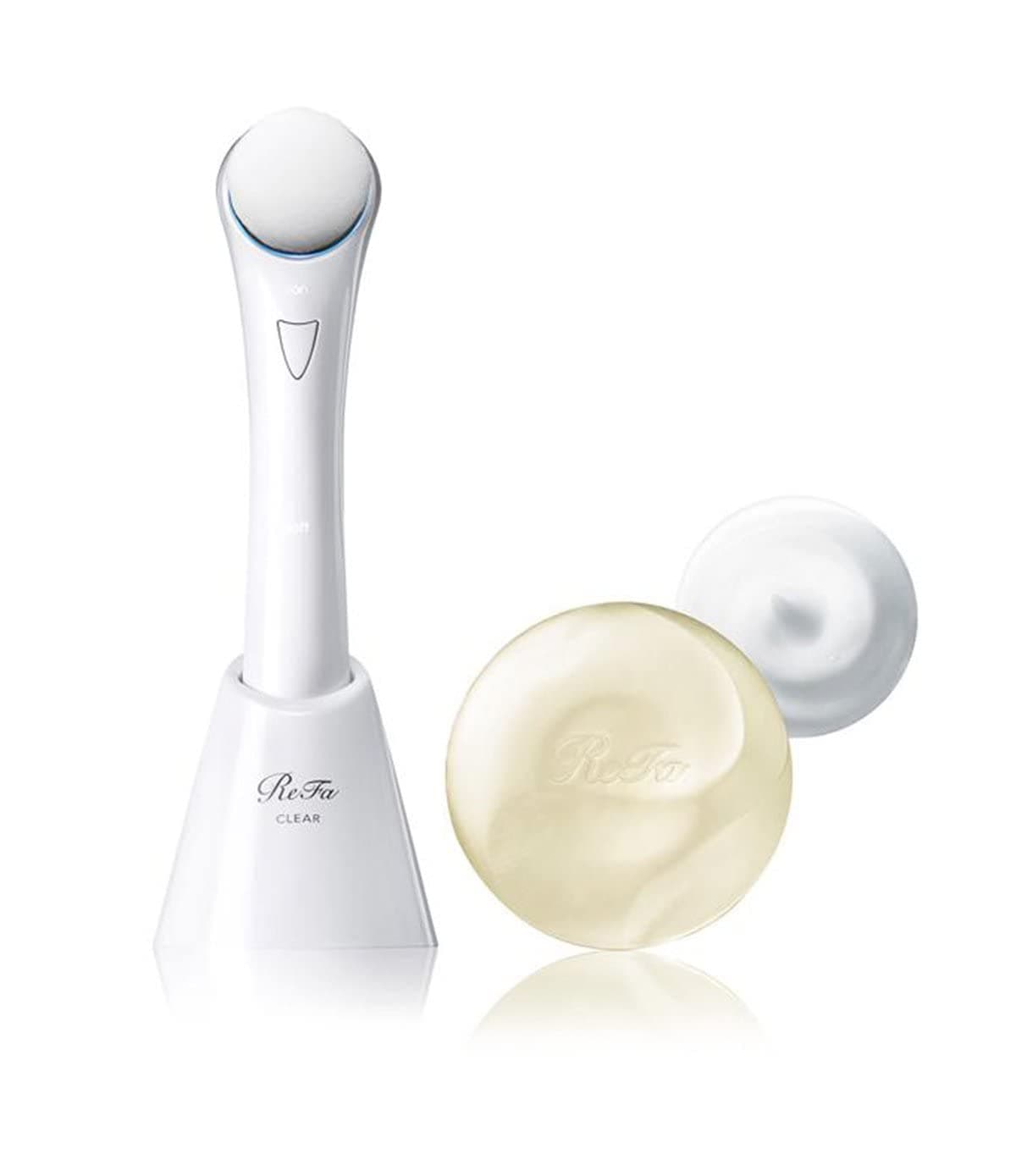 ReFa Ultra Cleansing Duo (New USB Version) Facial Cleansing Brush, Face Cleanser and Massager