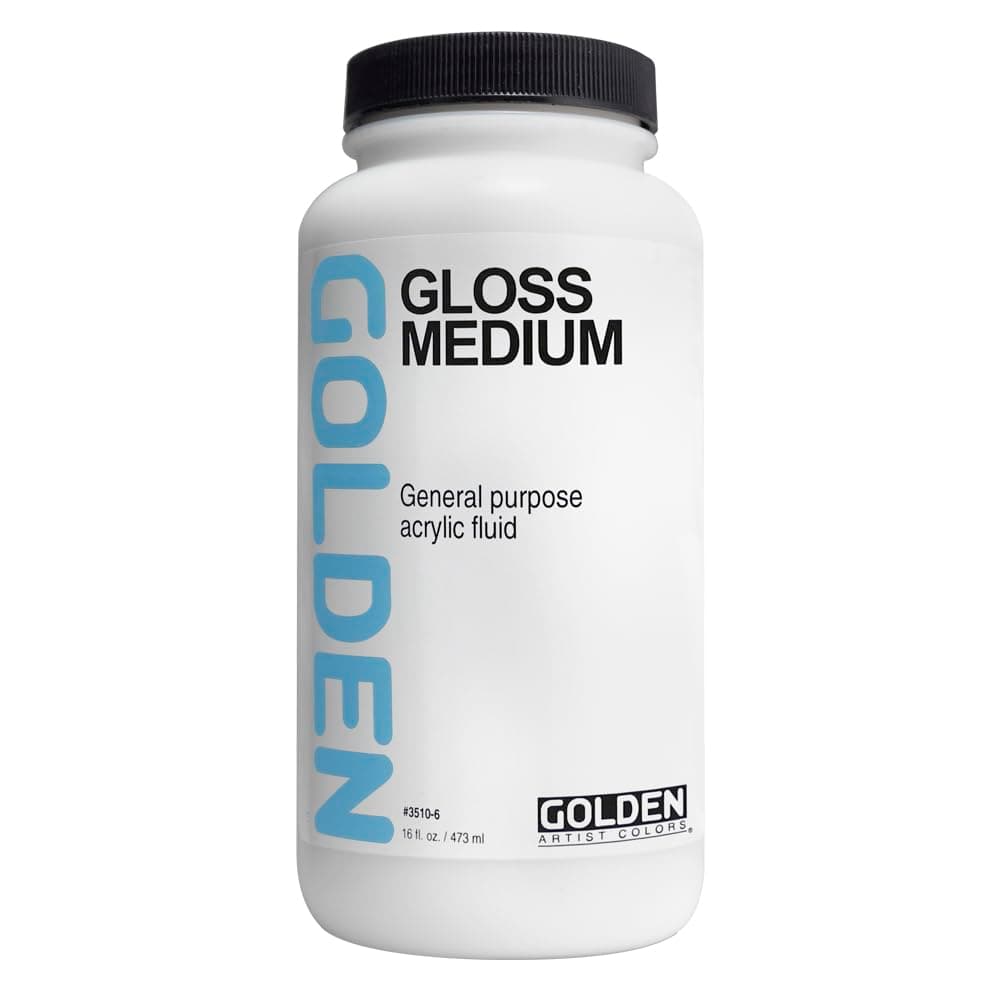 Acrylic Medium Golden Polymer Medium 16 oz