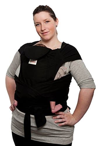 Maman Kangourou Asiatik Mei Tai Soft Baby Carriers, Black