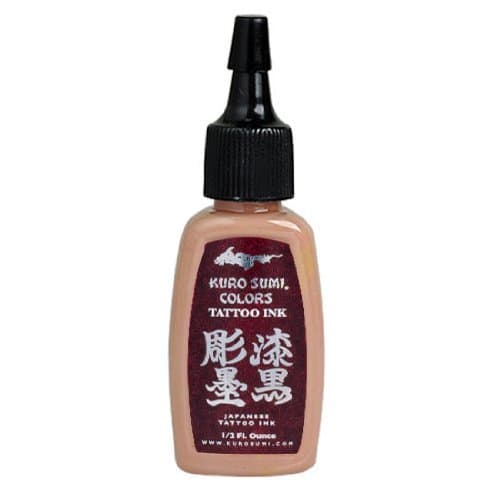 KIN-CHA SKIN TONE Kuro Sumi Colors 1/2oz Tattoo Ink