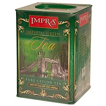 Impra Imperial Green Ceylon Tea, 400 g, Big Leaf