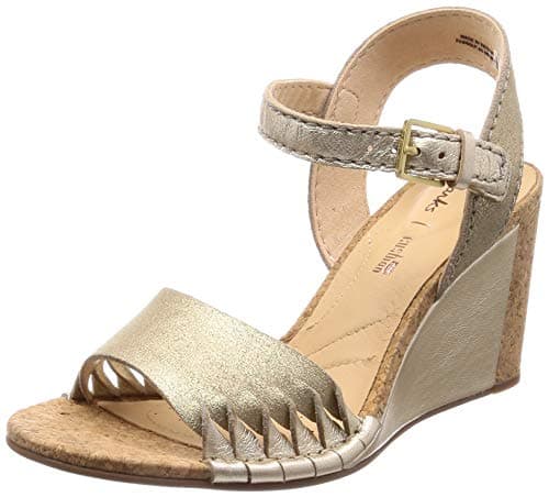 Clarks Women Spiced Poppy Leather Fashion Sandals
