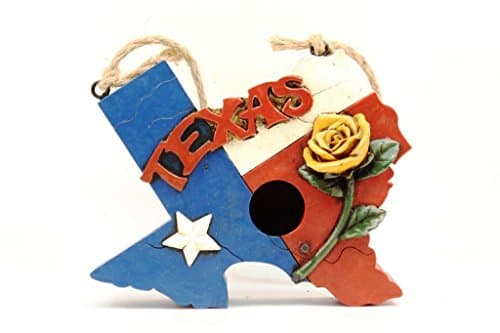 Western Moments Unisex Texas Shaped Birdhouse Multi One Size