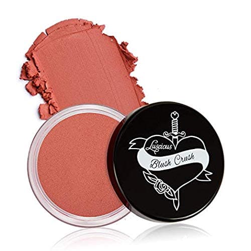 Blush Crush Cream Lip & Cheek Tint by Luscious Cosmetics | Natural Matte Finish | Ultra-blendable, Skin Flattering Formula | Cruelty Free & Vegan Cream Blush. (Shade - Obsession) - 0.39oz