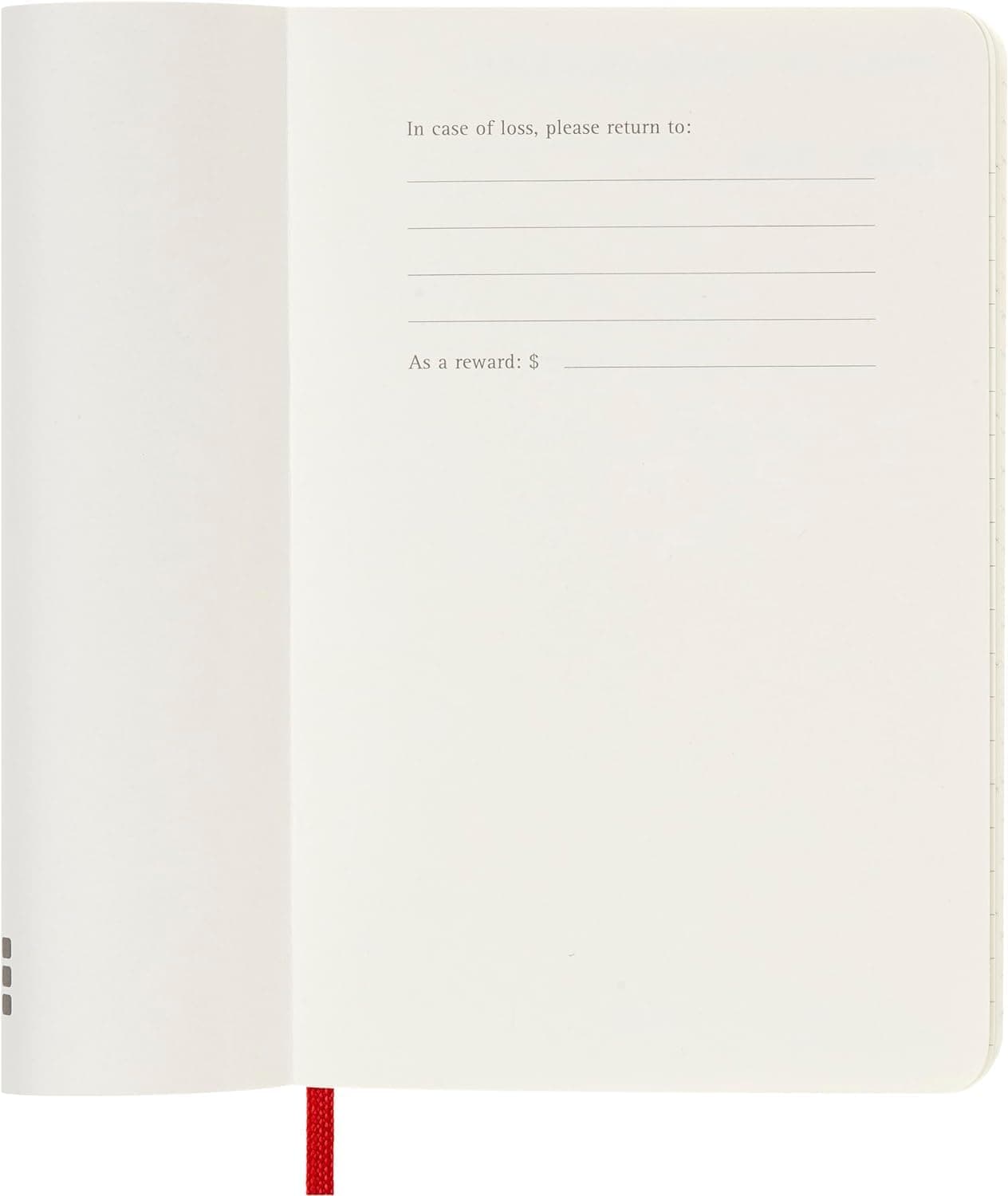 Moleskine Classic 12 Month 2025 Daily Planner, Soft Cover, Pocket (3.5" x 5.5"), Scarlet Red, 400 pages