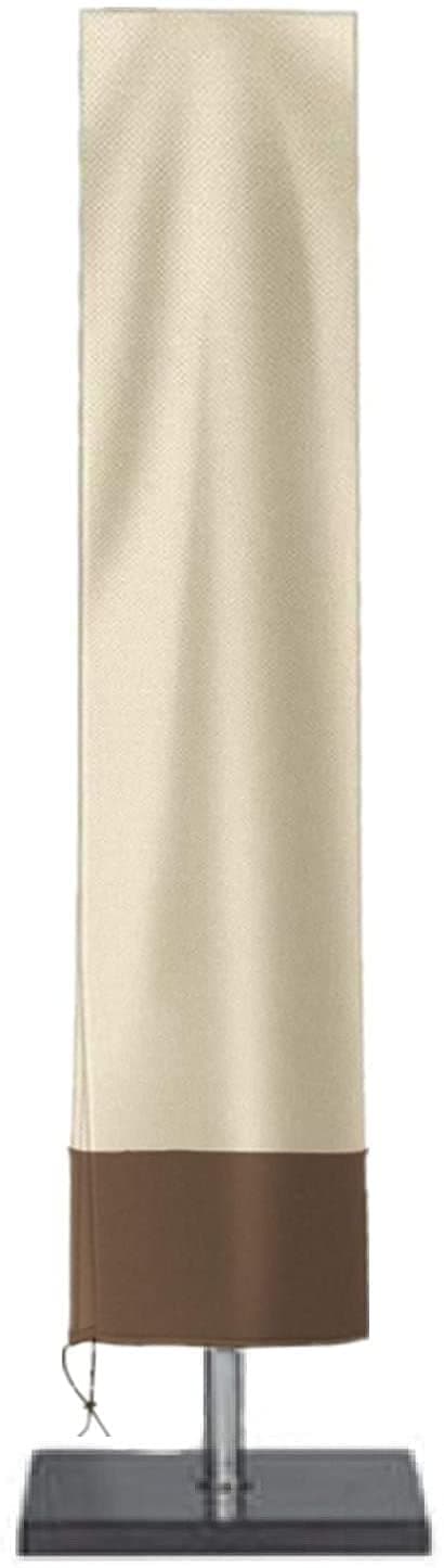 D&DPatio Umbrella Cover, Waterproof Windproof Outdoor Garden Parasol Cover, Extra Large for Umbrellas From 210 to 340cm