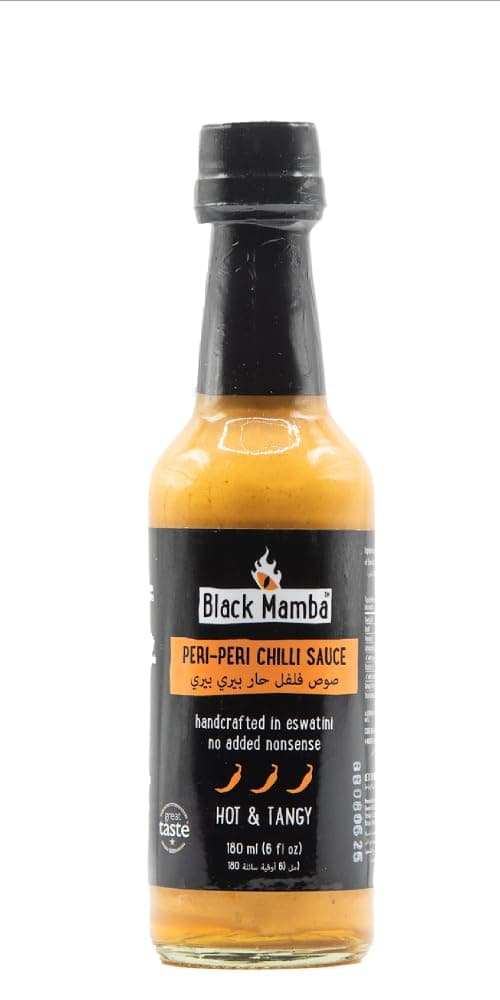 Black Mamba Peri-Peri Chilli Sauce 180ml (6.fl oz)