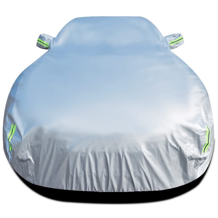 Waterproof Car Cover for Audi A1 8X 3-Door 2010-2018, All Weather Protection Car Covers, Anti Hail Rain Snow Wind Dust UV Proof, Breathable Oxford Auto Covers