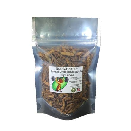 NutriCricket Freeze Dried Black Soldier Fly Larvae
