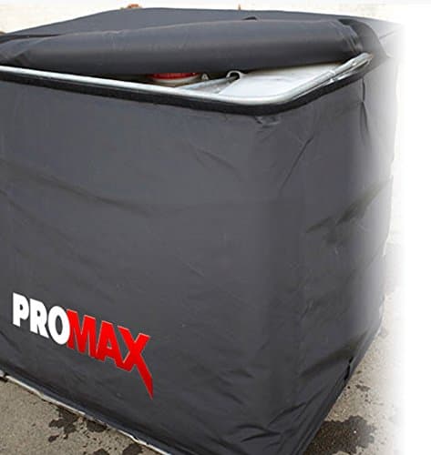 ProMAX 275 Gallon IBC Tote Heater w/Insulated Lid Cover, 120V, 1800W, Adjustable Thermostat 0-165°F, High Wattage/High Heat Solution, Heats Faster than Competitor Models.