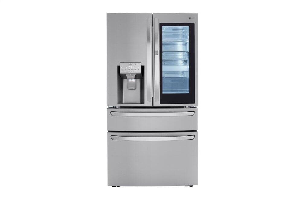 LG 23 cu. ft. Smart wi-fi Enabled InstaView™ Door-in-Door® Counter-Depth Refrigerator with Craft Ice™ Maker