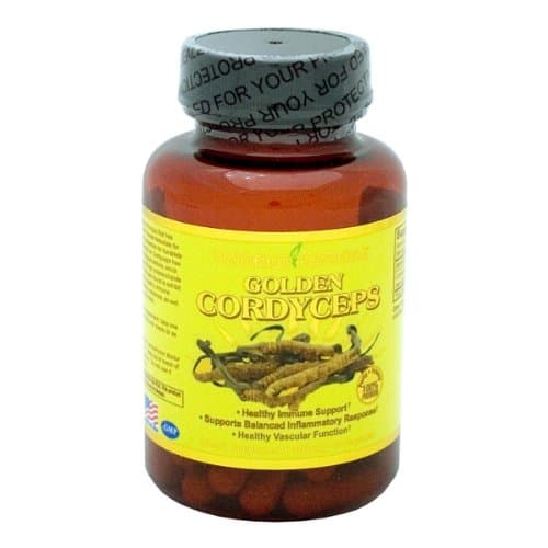 WooHoo Natural Golden Cordyceps 60 Capsules - Immune Support
