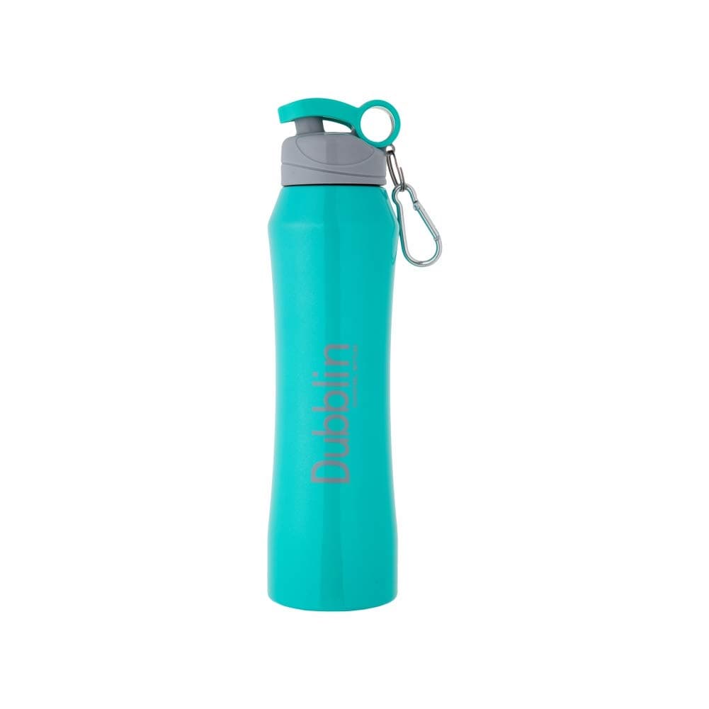 DUBBLINStainless Steel Double Wall Vacuum Insulated BPA-free Water Bottle (Green,800ml)