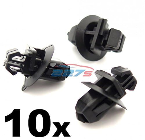10x Lower Side Moulding Clips Wheel Arch Trim Clips Land Cruiser Prado - 75393-60030 / 7539360030
