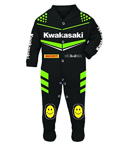 Kwakasaki Race/Sleep Suit (6-12 Months)