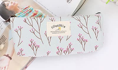 Pencil Case Cute Flower School Case Korea School Pencil Case Unusual Pencil Cases for Girls Boys School Supplies