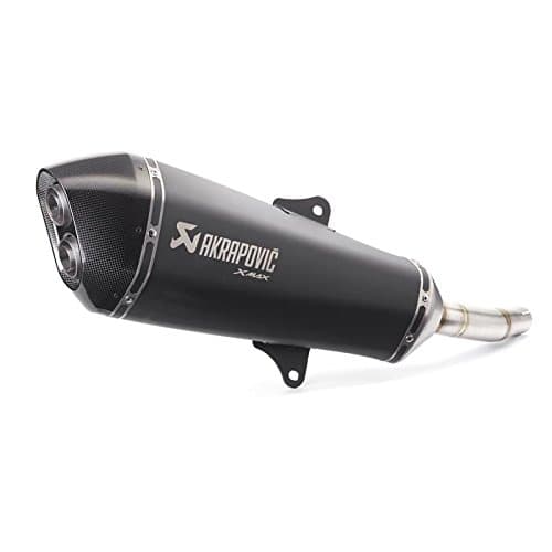 Yamaha Xmax 400 2016 black Akrapovic slip-on muffler