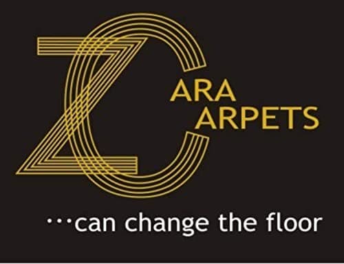 ZARACARPETS Solid Plain Exported Quality Hand Made Carpets and Rug Size 5 Feet by 8 Feet (5x8 feet) Loop Orange