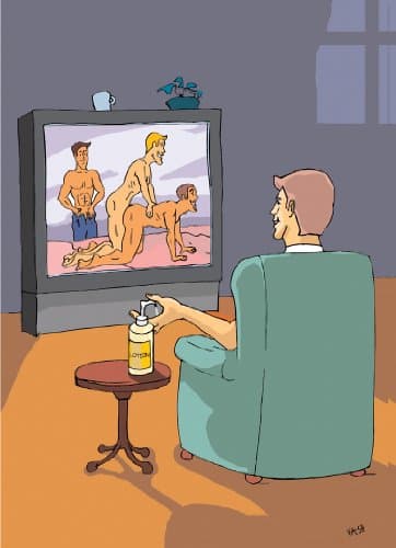 Thinking of You Gay Greeting Card