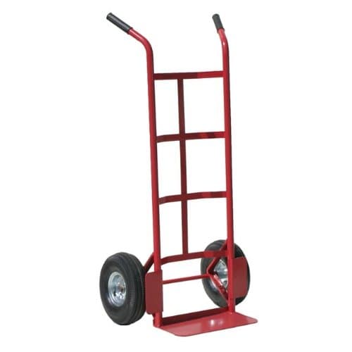 Bristol Tool Company Pneumatic Wheel Sack Truck – 200kg Capacity, Large Solid Loading Plate, Tubular Steel Construction, Large Pneumatic Wheels | Heavy Duty Hand Truck - Ideal for All Work Types
