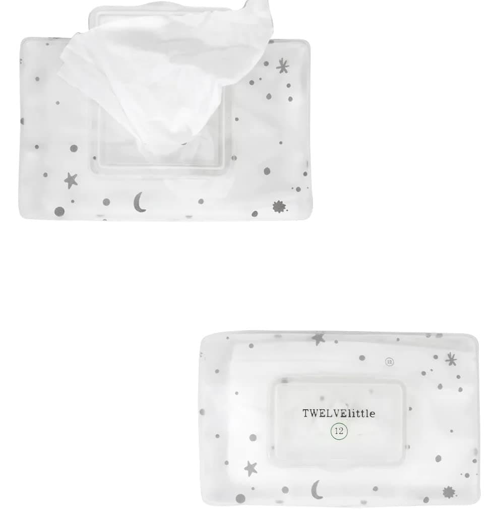TWELVElittle Twinkle Print Reusable Wipe Pouch
