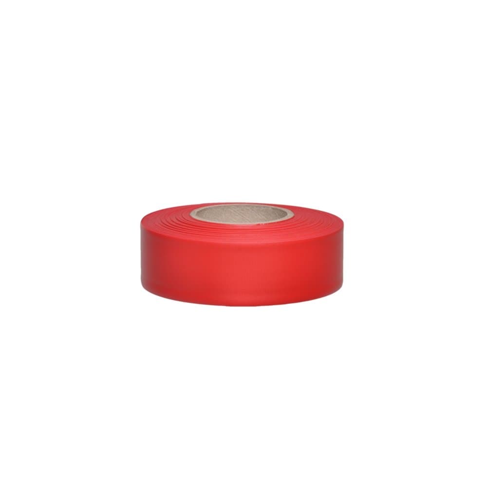 Swanson Tool Co 1-3/16 Inch X 300 Foot Taffeta Safety Roll Flagging Red Model # RFTRD300