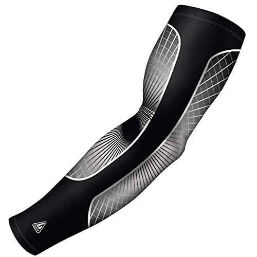 B-Driven Sports Pro-Fit Athletic Sports Arm Sleeve 40+ Designs, Youth and Adult Size, Men and Women