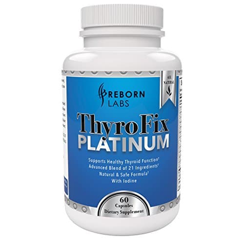 Thyroid Support Supplement with Iodine for More Energy & Faster Weight Loss ● Thyroid Complex Improves Metabolism, Mood, Mental Clarity ● All-Natural Formula Made in GMP Facility ● 60 Capsules