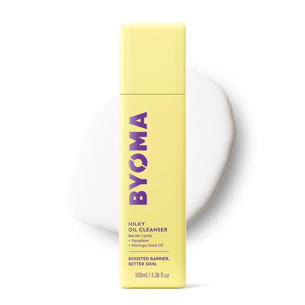 BYOMA Milky Oil Cleanser - Hydrating Facial Cleanser for Skin Barrier Repair ...