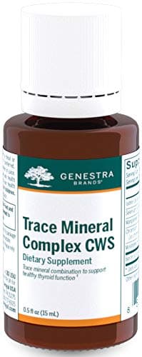 Genestra Brands Trace Mineral Complex CWS | Supports Thyroid Function and Helps Protect Against Oxidative Stress | 0.5 fl. oz.