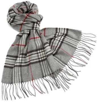 V Fraas Women's Classic Fraas Plaid Scarf