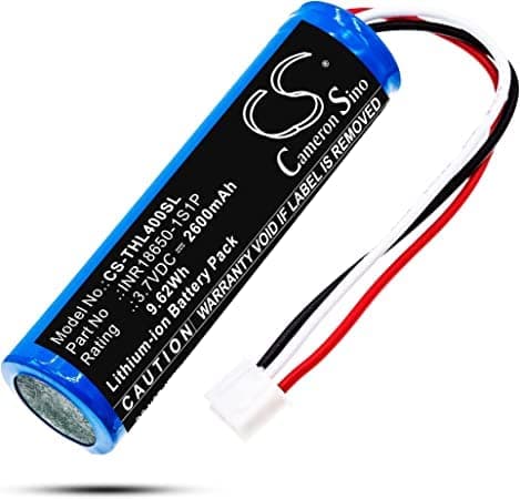 2600mAh/3.7V Replacement Battery for LH40 LH80 LH80 Pro INR18650-1S1P