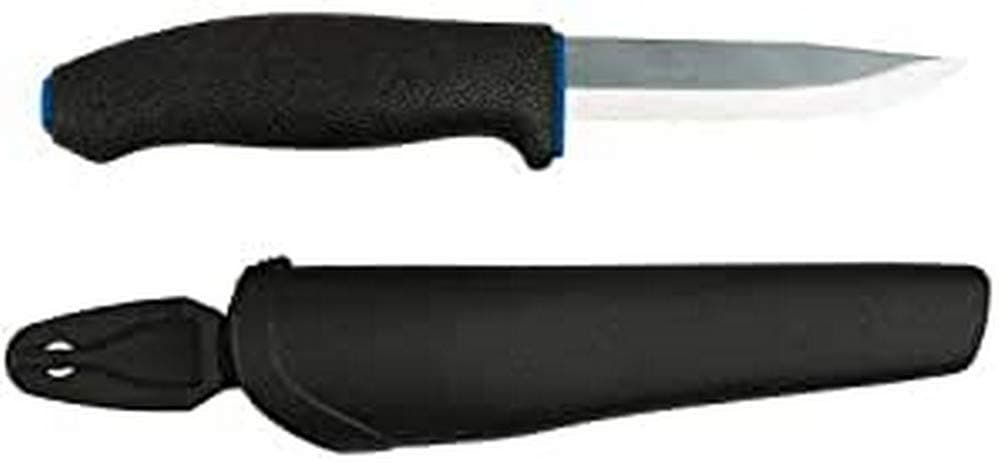 Mora Unisex 746 Stainless Steel Bushcraft Knife, Black,