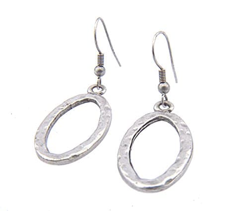 Mozaic Women's Sterling Silver Plated Venge Earring Silver Tone French Wire