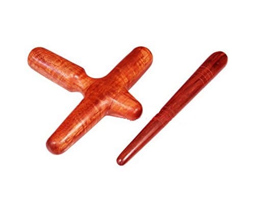 2-in-1 Thai Traditional Hand & Foot Massage Wooden Stick Tool